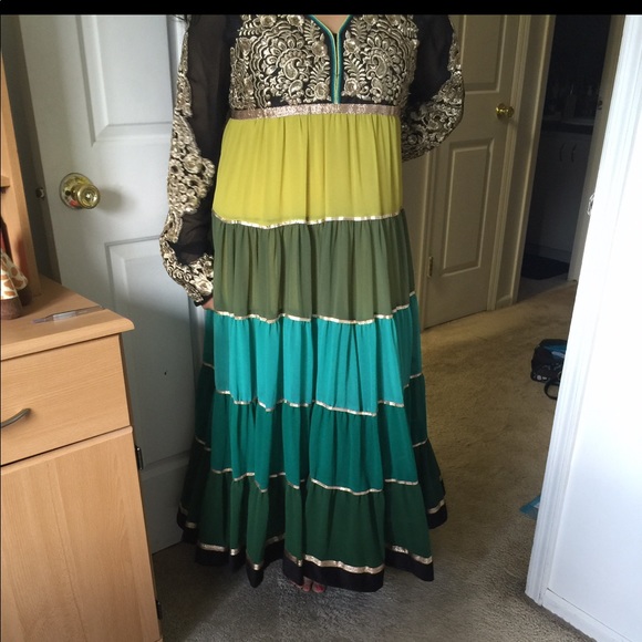 Boutique Dresses & Skirts - Gorgeous Bollywood gown anarkali NEW